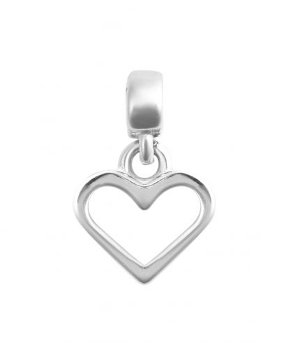 Zawieszka Daniel Wellington Heart Contour Charm Silver