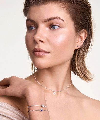 Zawieszka Daniel Wellington Heart Contour Charm Silver