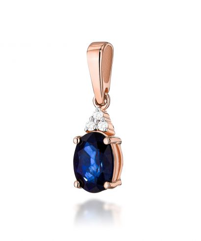 Zawieszka Bonore ze Złota próby 585 z szafirem 0,9 ct