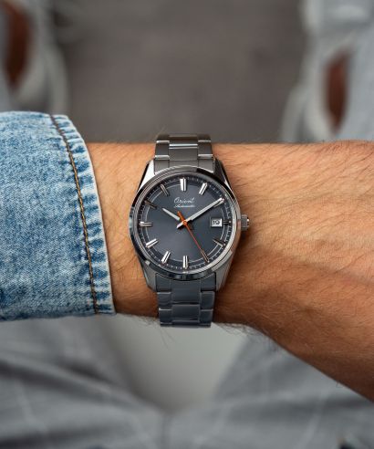 Zegarek męski Orient Stretto Date 75th Anniversary Edition Automatic