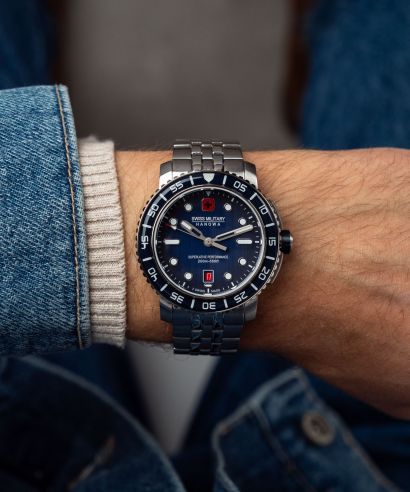 Zegarek męski Swiss Military Hanowa Black Marlin