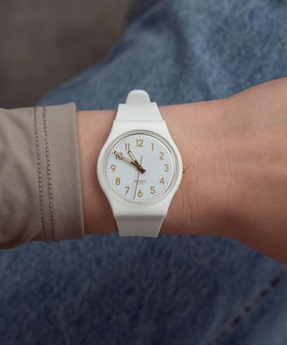 Zegarek damski Swatch White Bishop