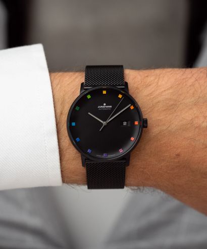 Zegarek męski Junghans Form A Bauhaus Edition Automatic Limited Edition