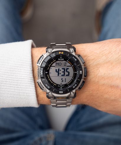 Zegarek męski Casio Protrek Tough Solar Titanium
