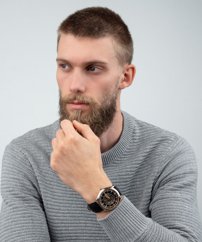 Zegarek męski Adriatica Skeleton Automatic