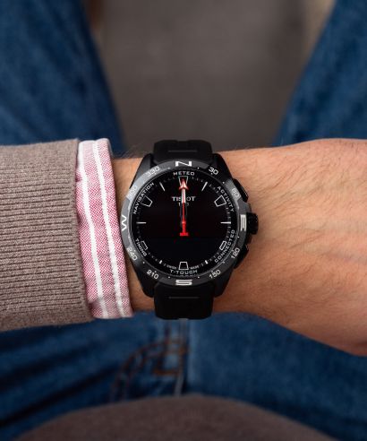 Zegarek męski hybrydowy Tissot T-Touch Connect Solar