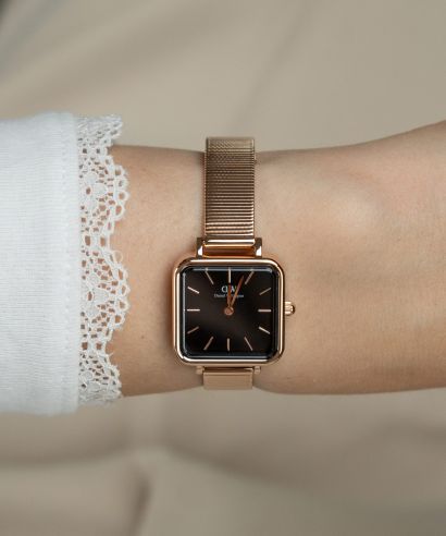 Zegarek damski Daniel Wellington Quadro Studio Rose Gold 22
