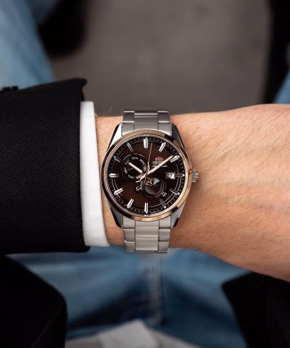 Zegarek męski Orient Stretto Sun & Moon Automatic