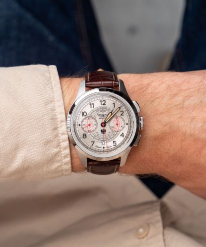 Zegarek męski Aviator Heritage Chronograph Trimeter Polska Edycja Limitowana