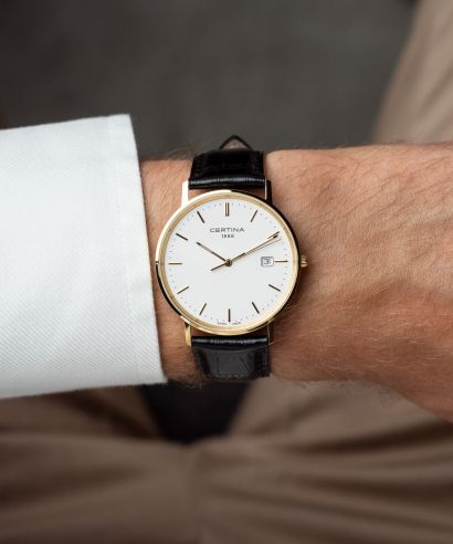Zegarek męski Certina Heritage Priska Gold 18K