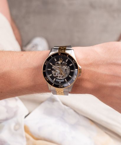 Zegarek męski Maserati Sfida Skeleton Automatic