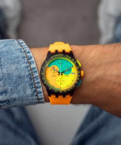 Zegarek Swatch Neon Signal Flag