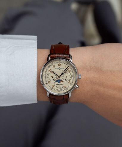 Zegarek damski Zeppelin Mediterranee Moonphase Lady