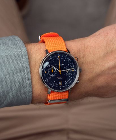 Zegarek męski Sternglas Hamburg Ed Küstemm Chronograph