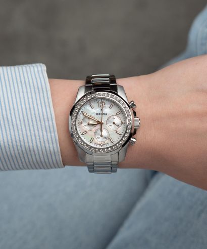 Zegarek damski Festina Boyfriend Chronograph