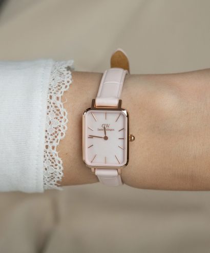 Zegarek damski Daniel Wellington Quadro Pressed Rouge 20