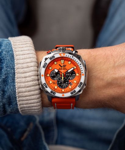 Zegarek męski Vostok Europe Systema Periodicum Neon Chronograph SET Limited Edition
