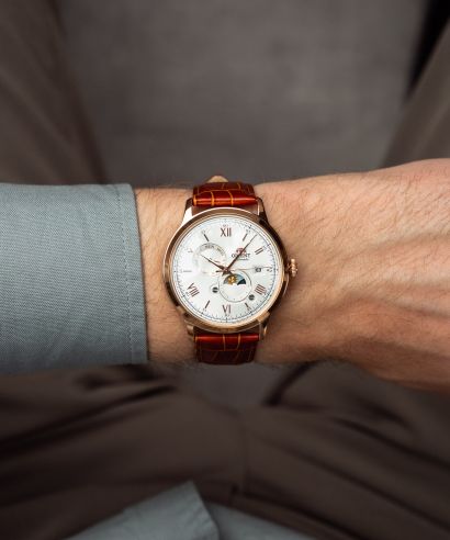 Zegarek męski Orient Bambino Sun & Moon Automatic