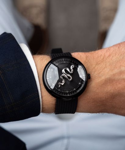 Zegarek męski Ciga Design Legend of Serpent Automatic Silver 925 Edition GPHG 2021 SET
