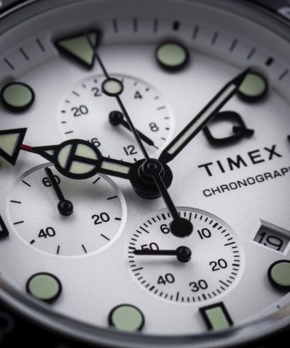 Zegarek męski Timex Q Three Time Zone Chronograph