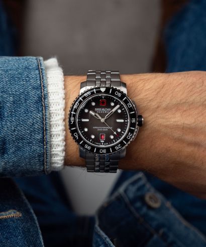 Zegarek męski Swiss Military Hanowa Black Marlin
