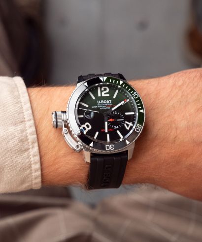 Zegarek męski U-BOAT Sommerso Ceramic Green