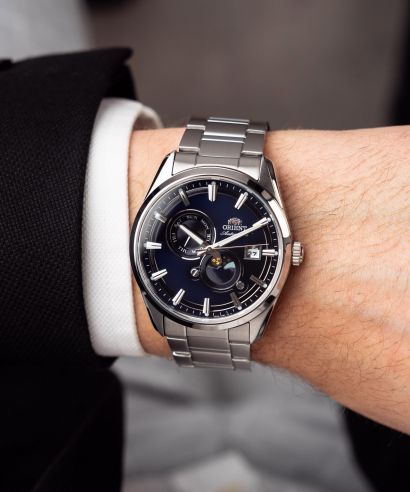 Zegarek męski Orient Stretto Sun & Moon Automatic