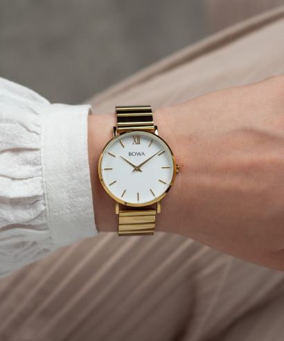 Zegarek damski BOWA London White-Gold Steel 33