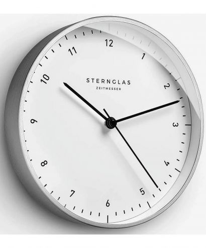 Zegar ścienny Sternglas Clock Zirkel white