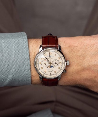 Zegarek męski Zeppelin Mediterranee Moonphase