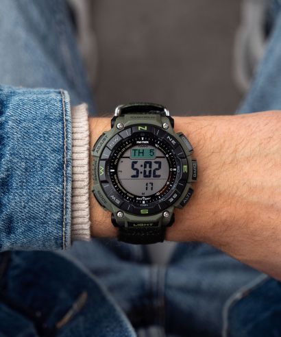 Zegarek męski Casio Protrek PRG-340 Series Solar Chronograph