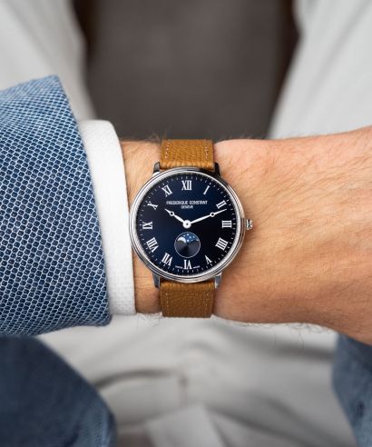 Zegarek męski Frederique Constant Moneta Moonphase