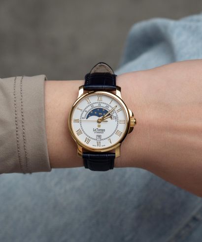 Zegarek damski Le Temps Zafira Moon Phase