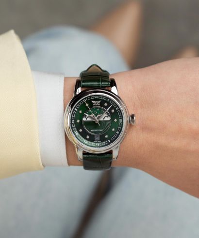 Zegarek damski Aviator Moonflight Diamonds Polska Edycja Limitowana 100 sztuk