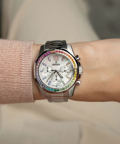 Zegarek damski Festina Boyfriend Chronograph