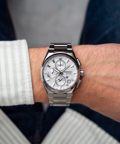 Zegarek męski Seiko Astron Solar Chronograph