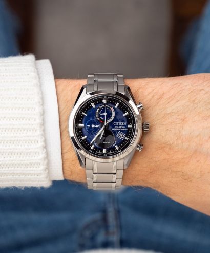 Zegarek męski Citizen Tsukiyomi Radio Controlled Moonphase