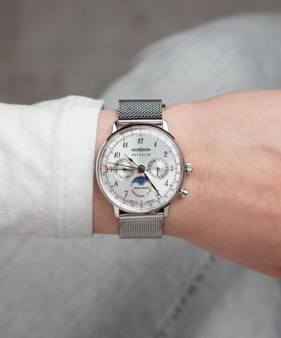 Zegarek damski Zeppelin LZ129 Hindenburg Moonphase