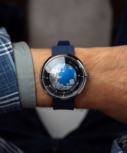 Zegarek męski Ciga Design Blue Planet II Automatic GPHG 2021 Titanium
