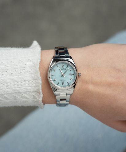 Zegarek damski Citizen Super-Titanium Eco-Drive