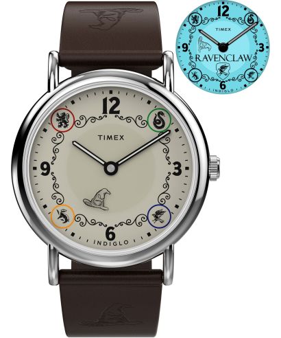 Zegarek Timex Harry Potter X Weekender Ravenclaw House 38mm Leather Strap
