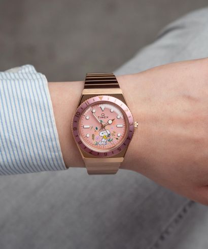 Zegarek damski Timex X Peanuts® Q Timex® In Bloom