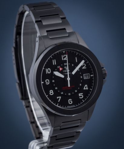 Zegarek męski Yema Flygraf French Air & Space Force GMT Limited Edition