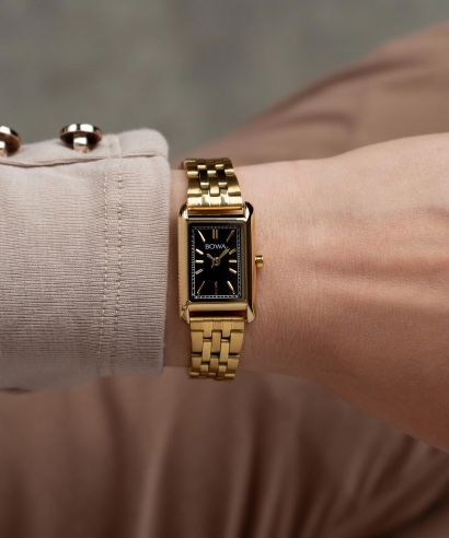 Zegarek damski BOWA Paris Black-Gold Steel 20