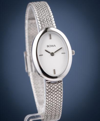 Zegarek damski BOWA Oslo White-Silver Mesh 23