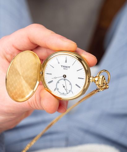 Zegarek kieszonkowy Tissot Savonnette Mechanical
