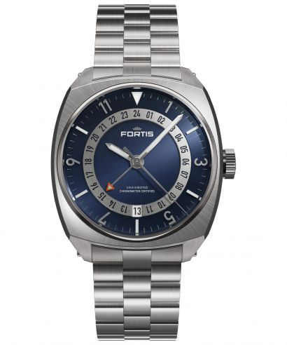 Zegarek męski Fortis Vagabond V-40 Blue Dusk Super Titatnium Automatic