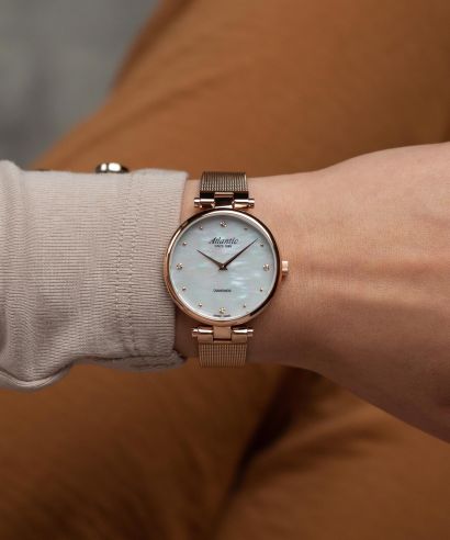 Zegarek damski Atlantic Elegance Royal Diamonds Edition