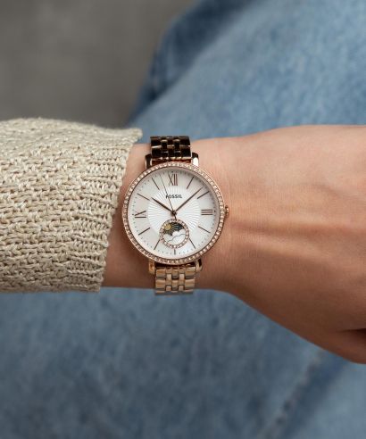 Zegarek damski Fossil Jacqueline Sun Moon Multifunction