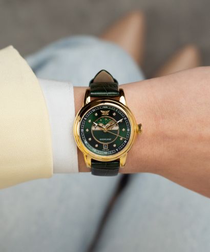 Zegarek damski Aviator Moonflight Diamonds Polska Edycja Limitowana 100 sztuk